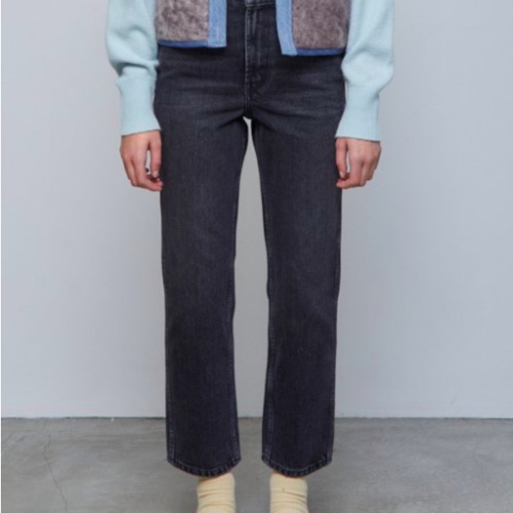 B SIDES Black Flare & Wide Leg Jeans